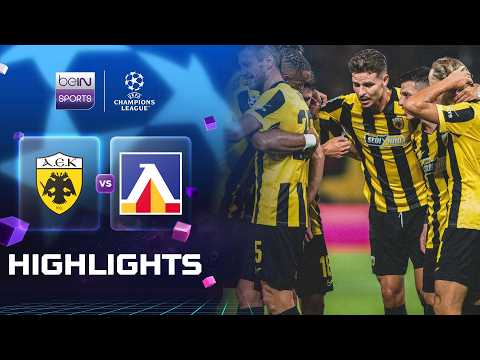 เออีเค เอเธนส์ 4-0 เลฟสกี้ โซเฟีย (สกอร์รวม4-0) | ยูฟ่า แชมเปียนส์ ลีก ไฮไลต์ Champions League 26/27